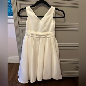 White flower girl/communion dress